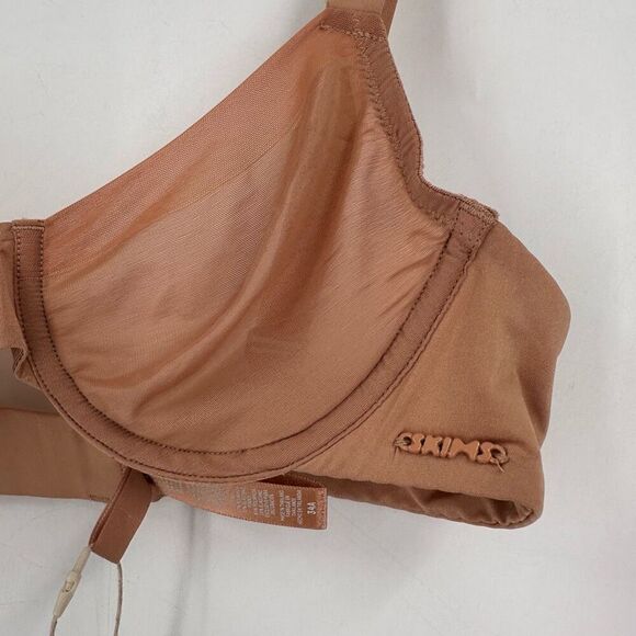 NWT Skims No‎ Show Molded Unlined Demi Bra 34A $58 Clay Tan - Picture 8 of 10